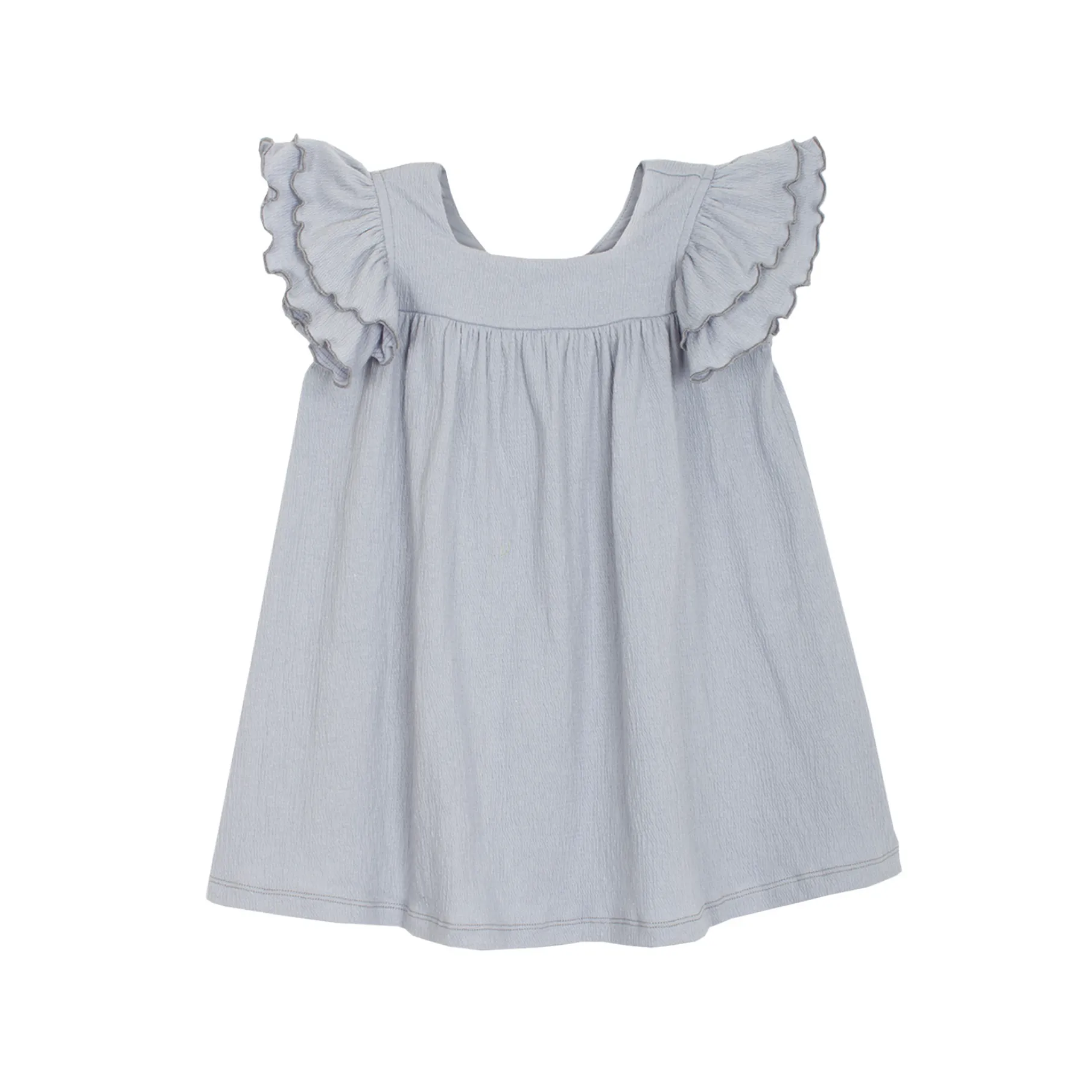Mabel   Honey Earl Grey Textured Knit Dress