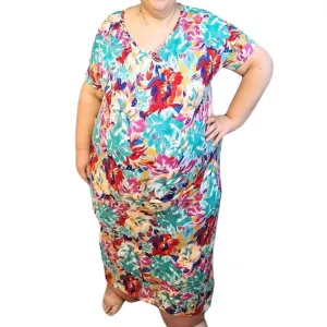 Maddy Maxi Dress - Floral Print