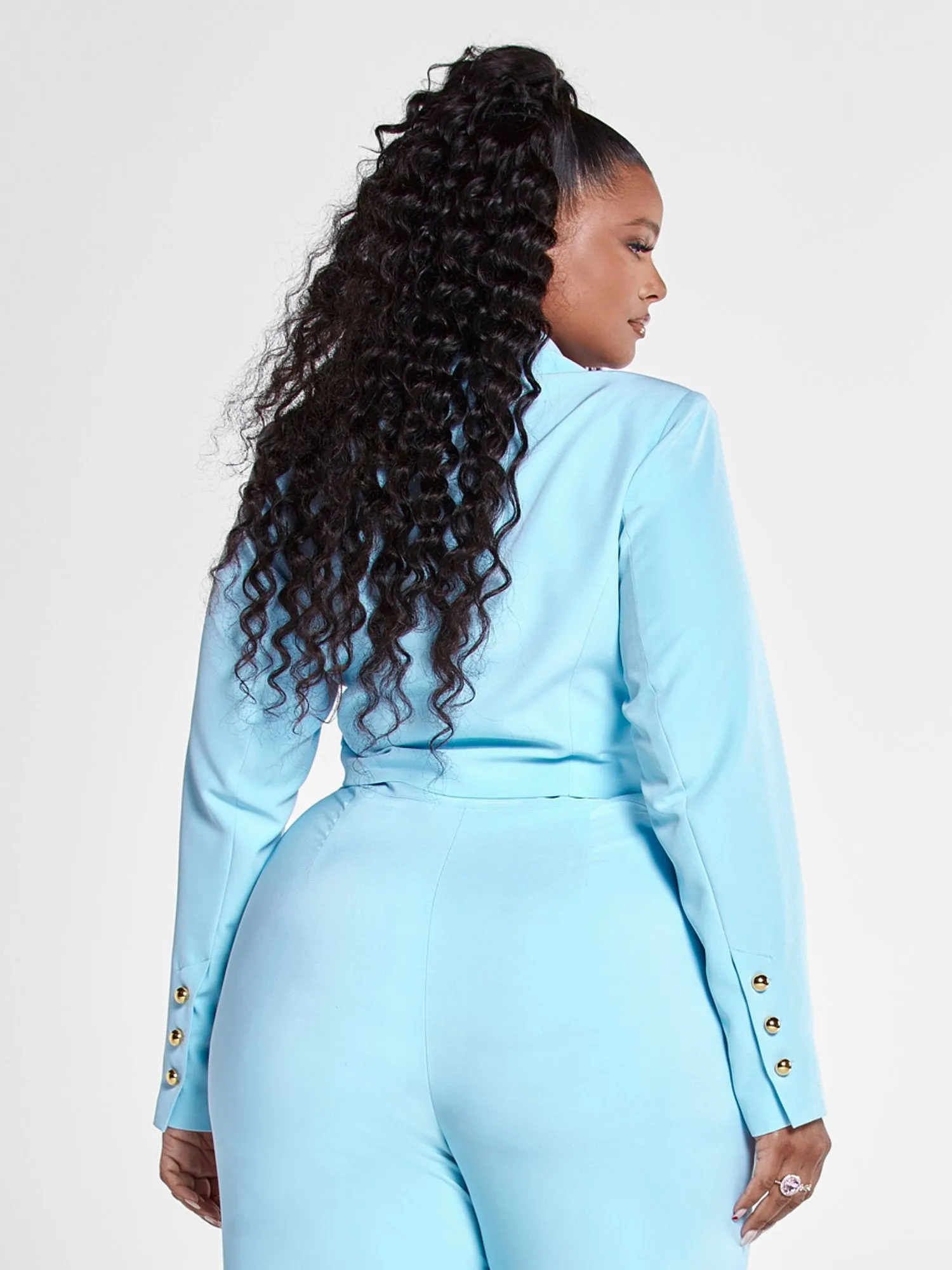 Madison Cropped Suit Blazer