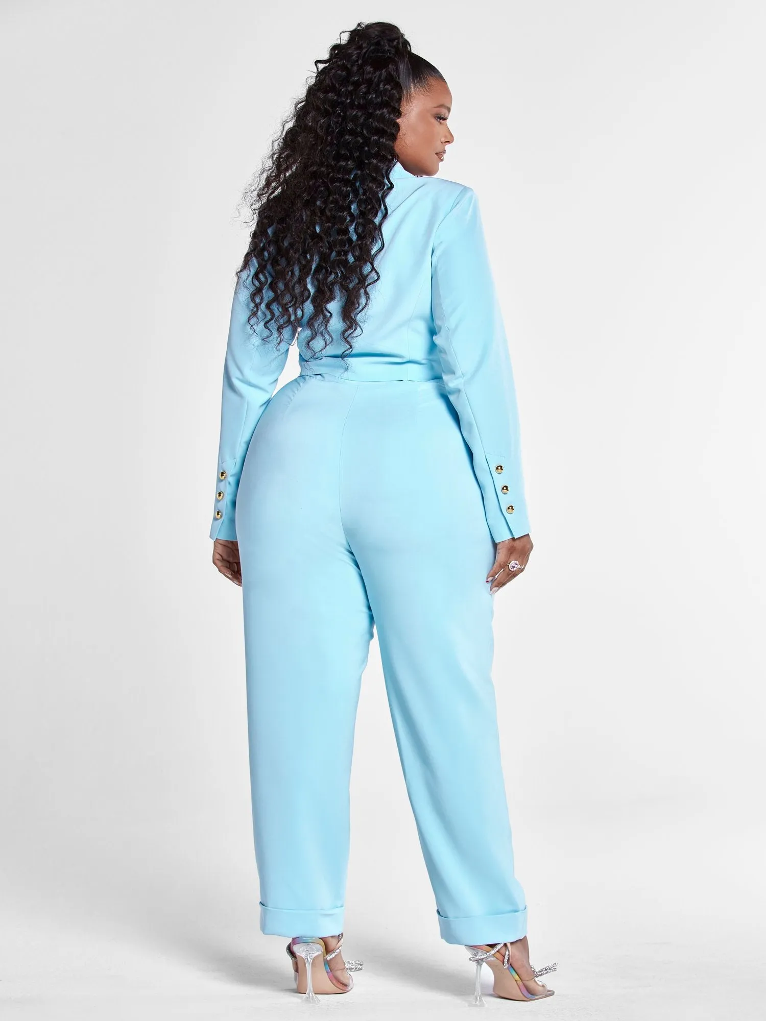 Madison Cropped Suit Blazer