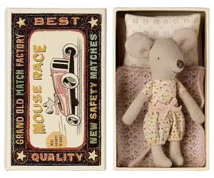 Maileg little sister mouse in matchbox 2024