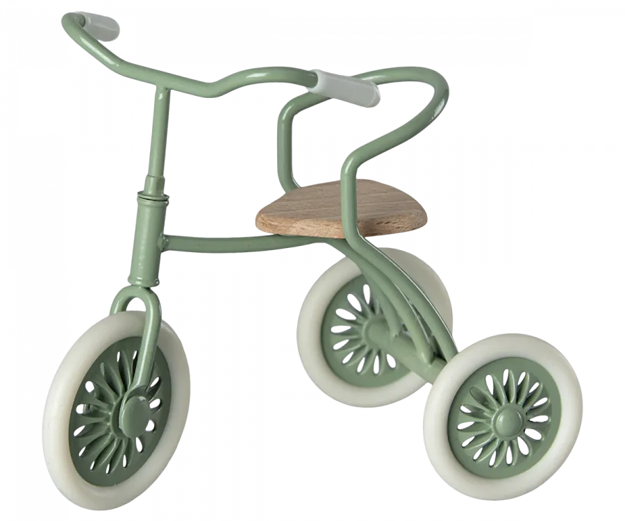 Maileg Mouse tricycle, Green