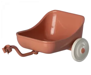 Maileg Mouse tricycle Hanger, Coral