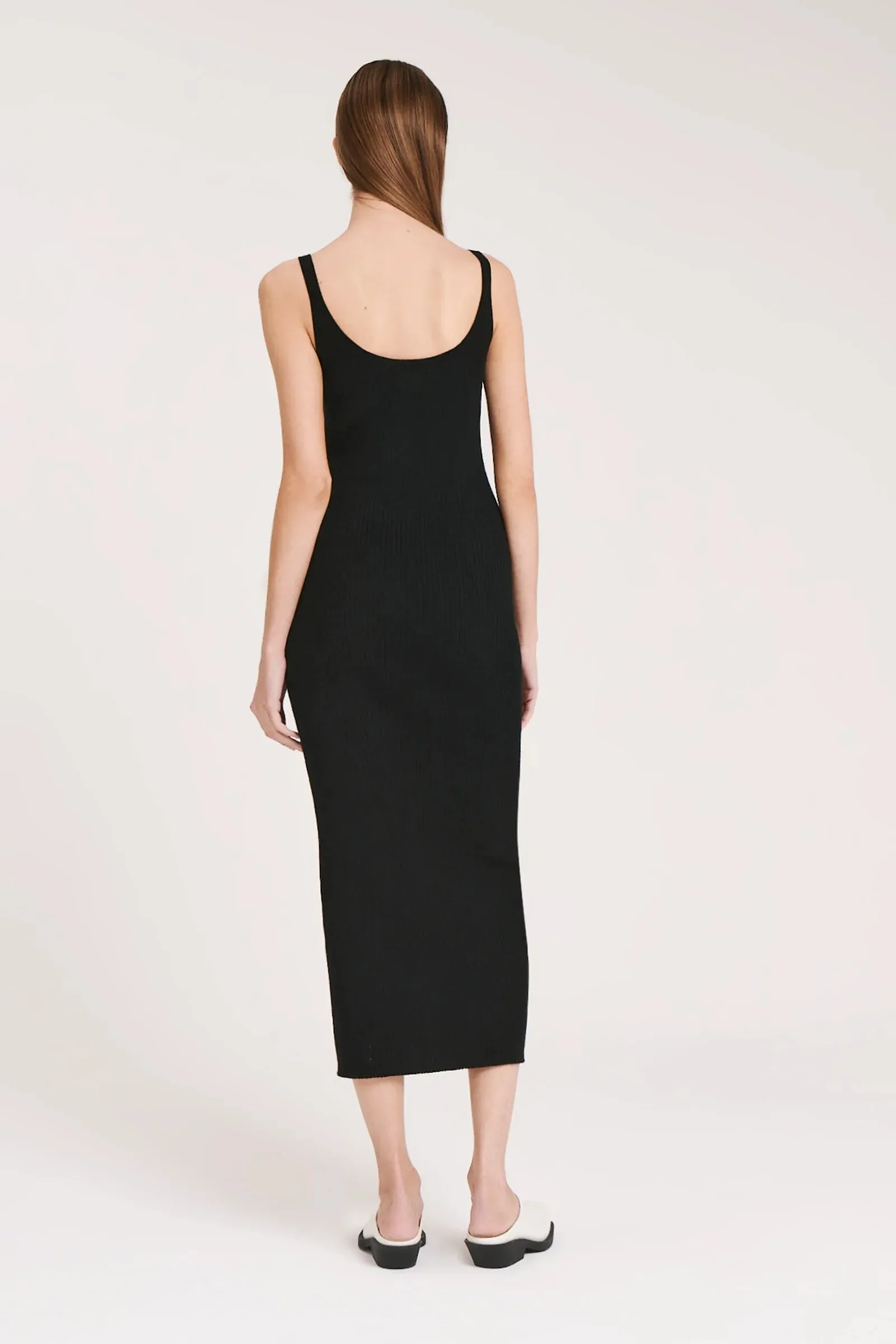 Malo Knit Dress Black