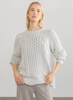 Margaret O'Leary Deidre Cable Pullover