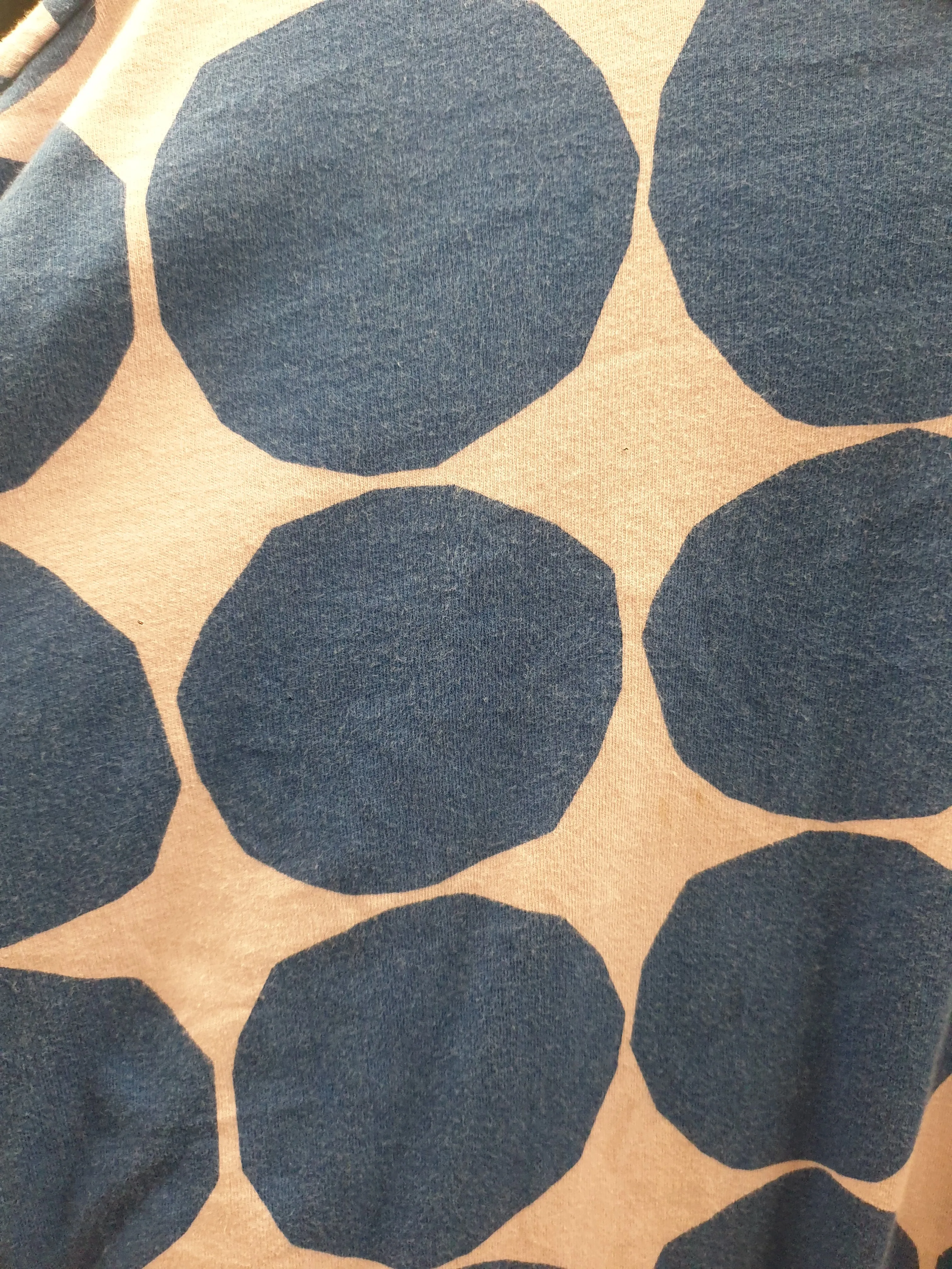 Marimekko   Uniqlo polka dot print top size XL