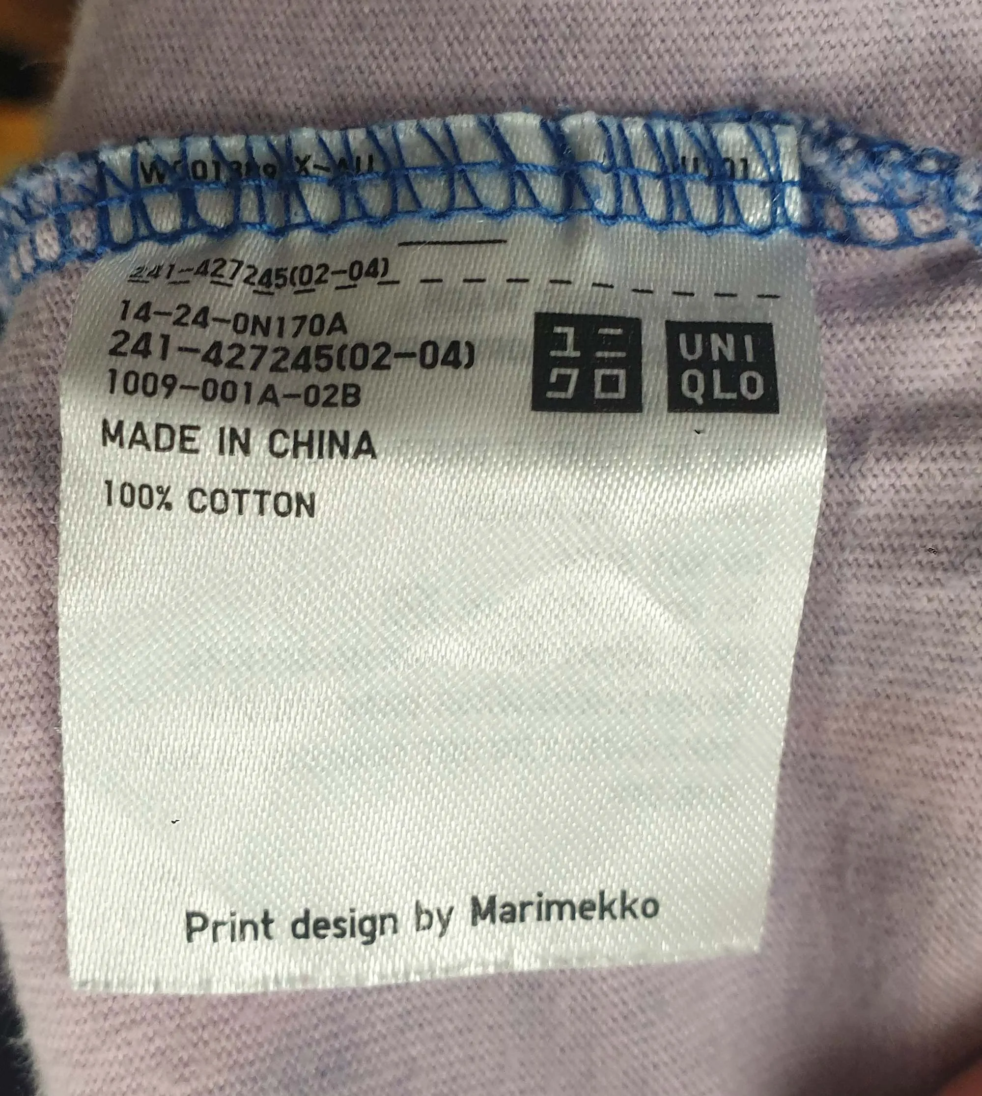 Marimekko   Uniqlo polka dot print top size XL