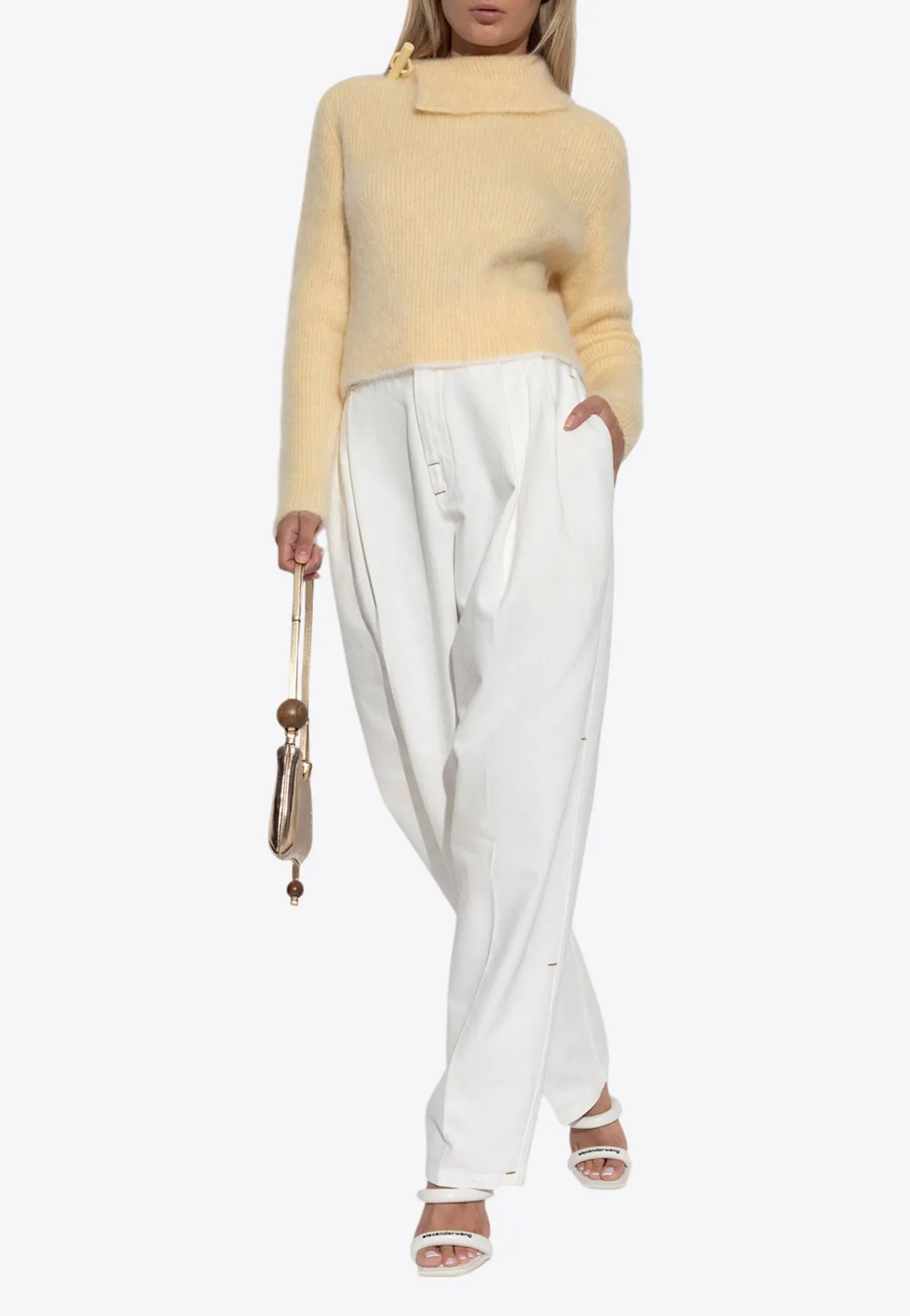 Marina Mohair Cropped Sweater