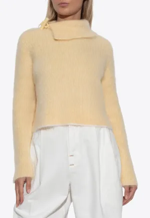 Marina Mohair Cropped Sweater