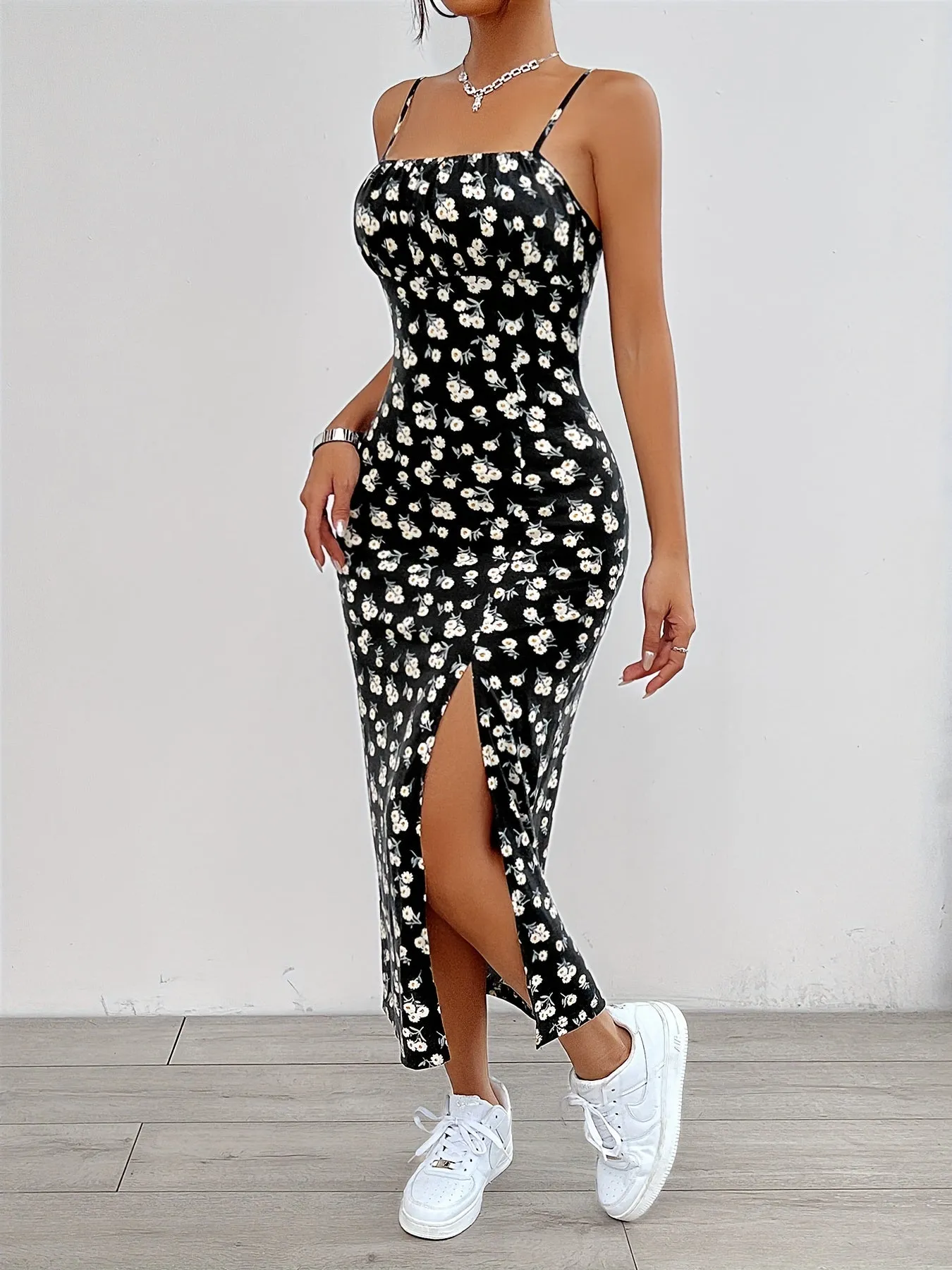 Marla® | Floral Print Cami Dress