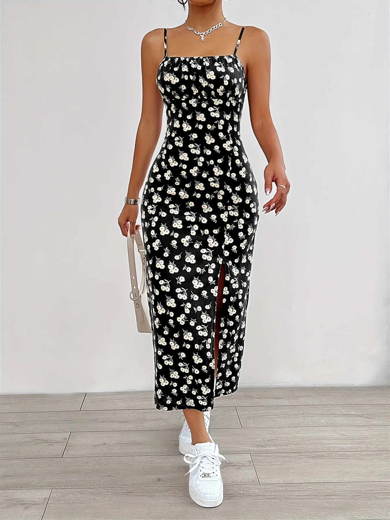 Marla® | Floral Print Cami Dress