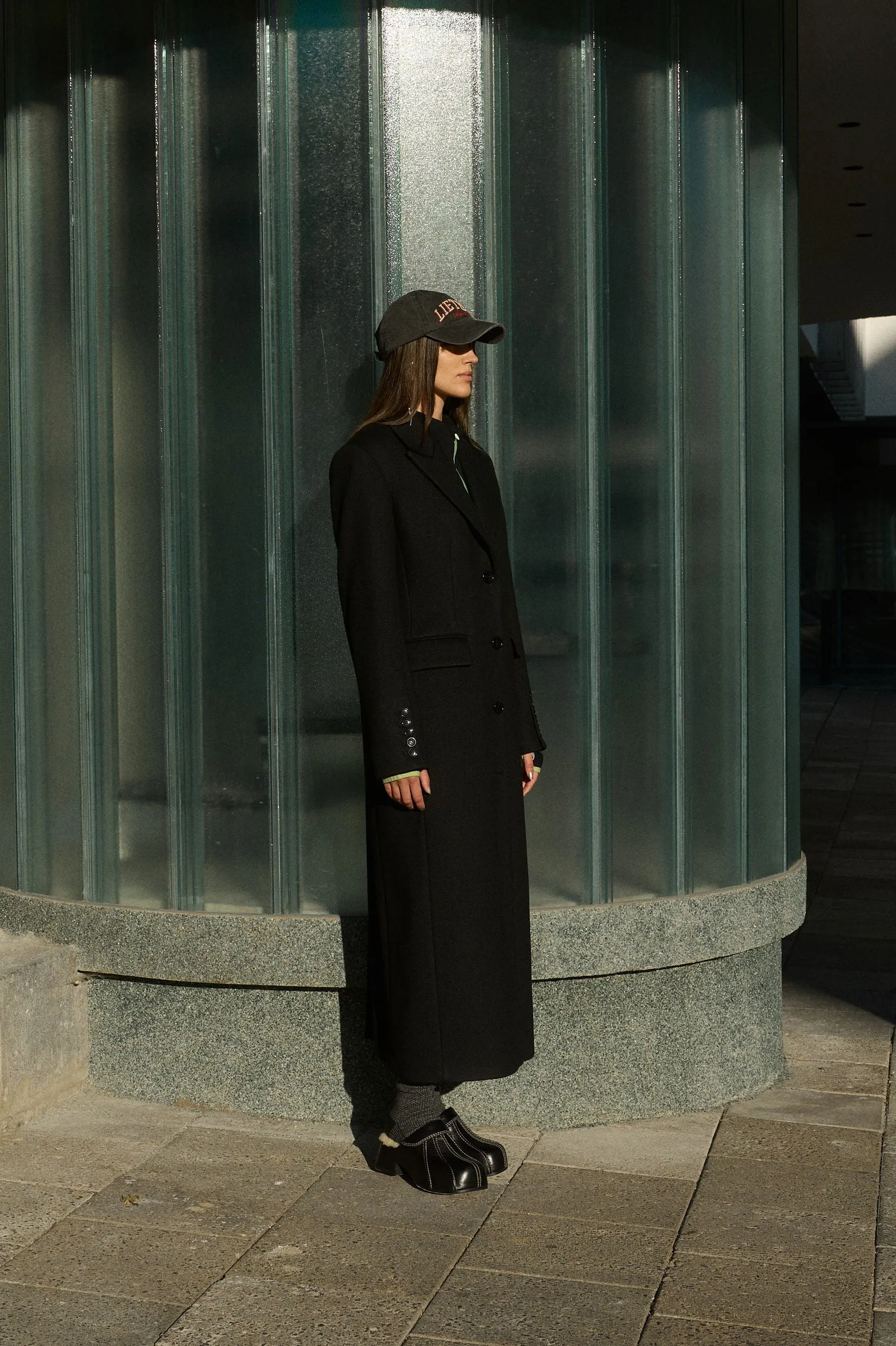 MATRICA SINGLE-BREASTED  WOOL COAT