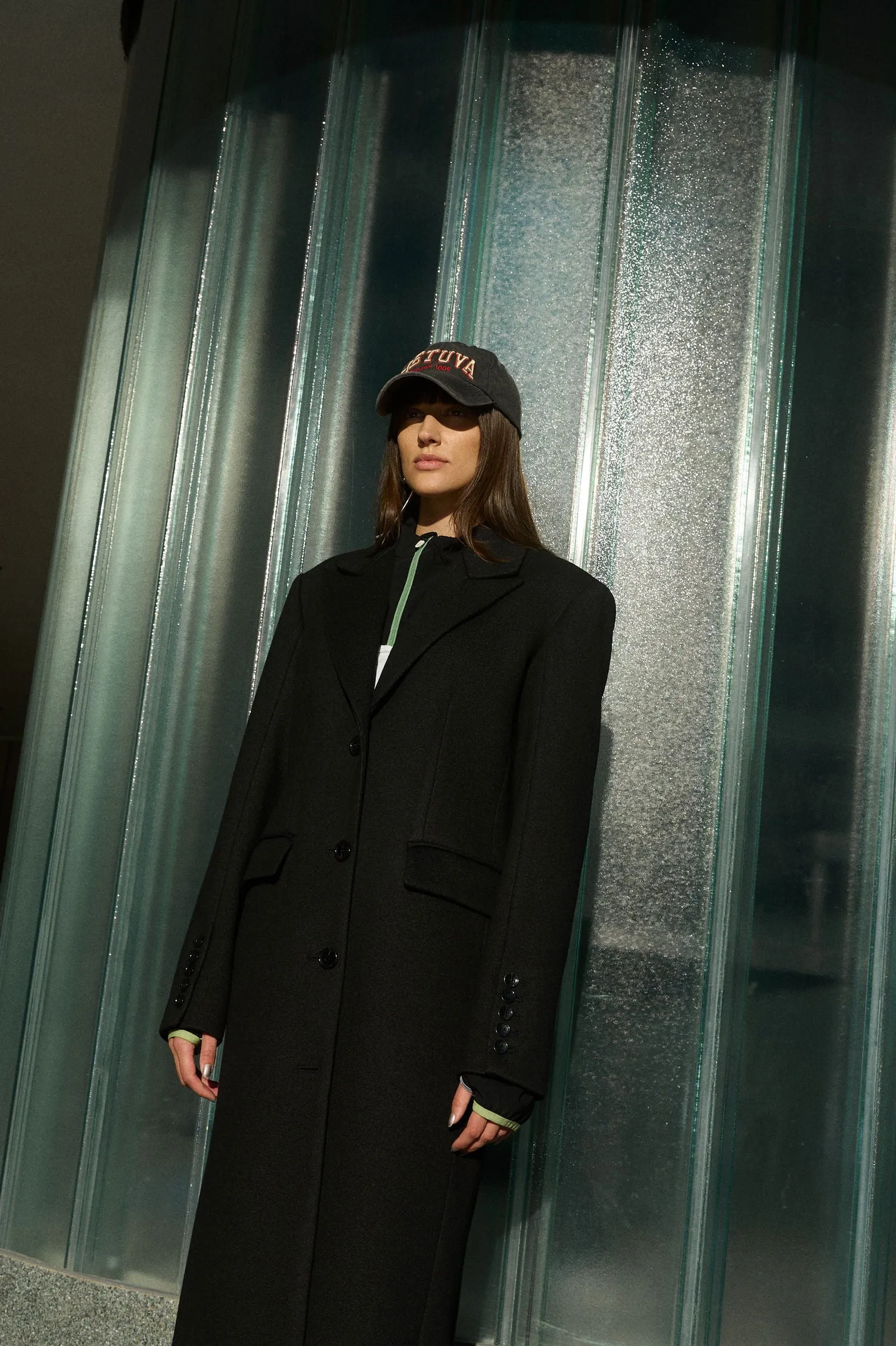 MATRICA SINGLE-BREASTED  WOOL COAT