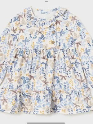 Mayoral floral print dress 0924588