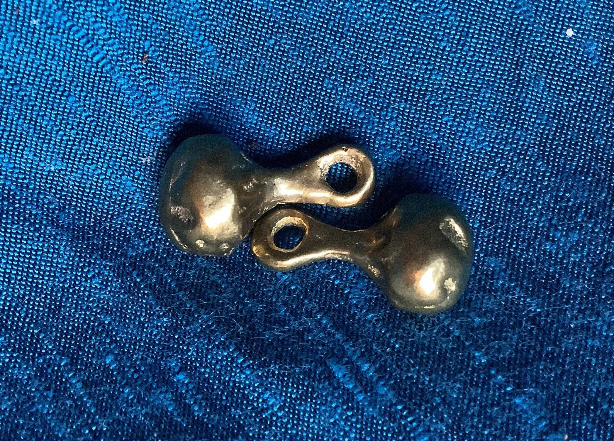 Medieval Brass Buttons (set of4)