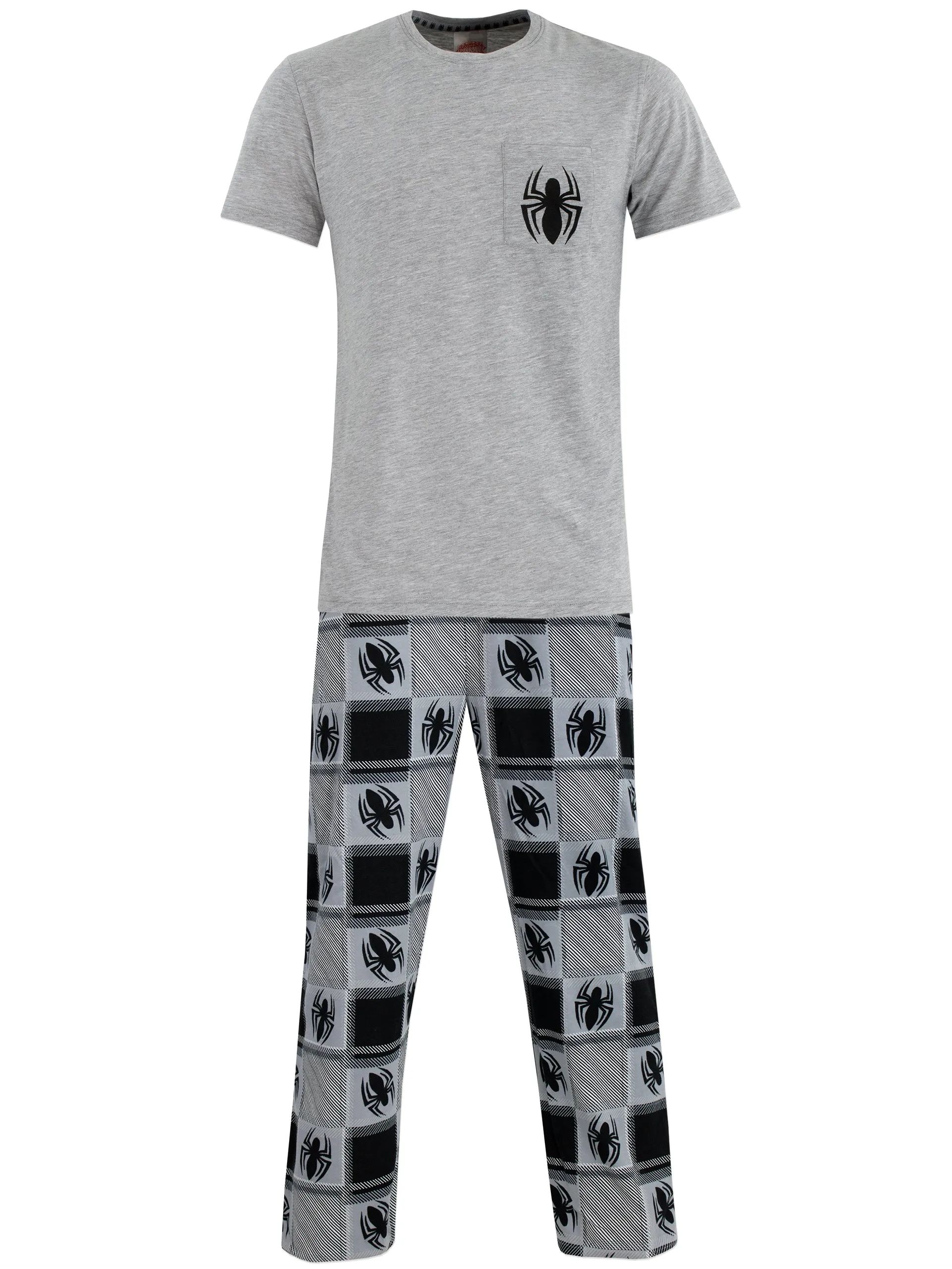 Mens Spiderman Pajamas