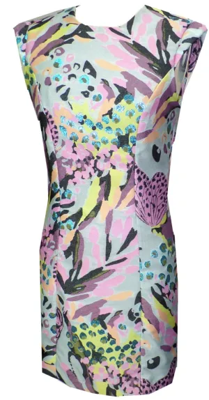 Metamorphosis Jacquard Short Dress