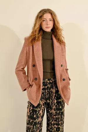 MID-LENGTH DOUBLE-BREASTED COAT