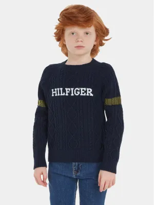 Monotype Cable Sweater