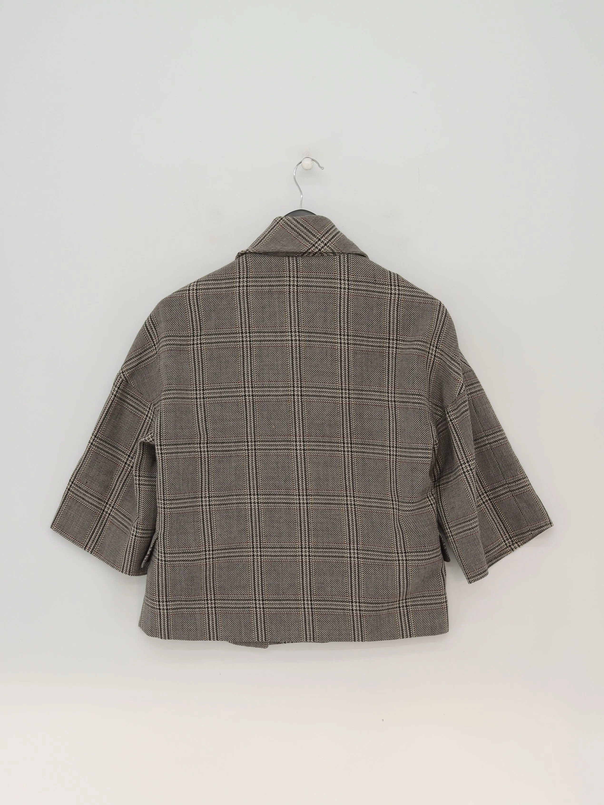 Nicole Farhi Women's Blazer UK 10 Grey 100% Wool