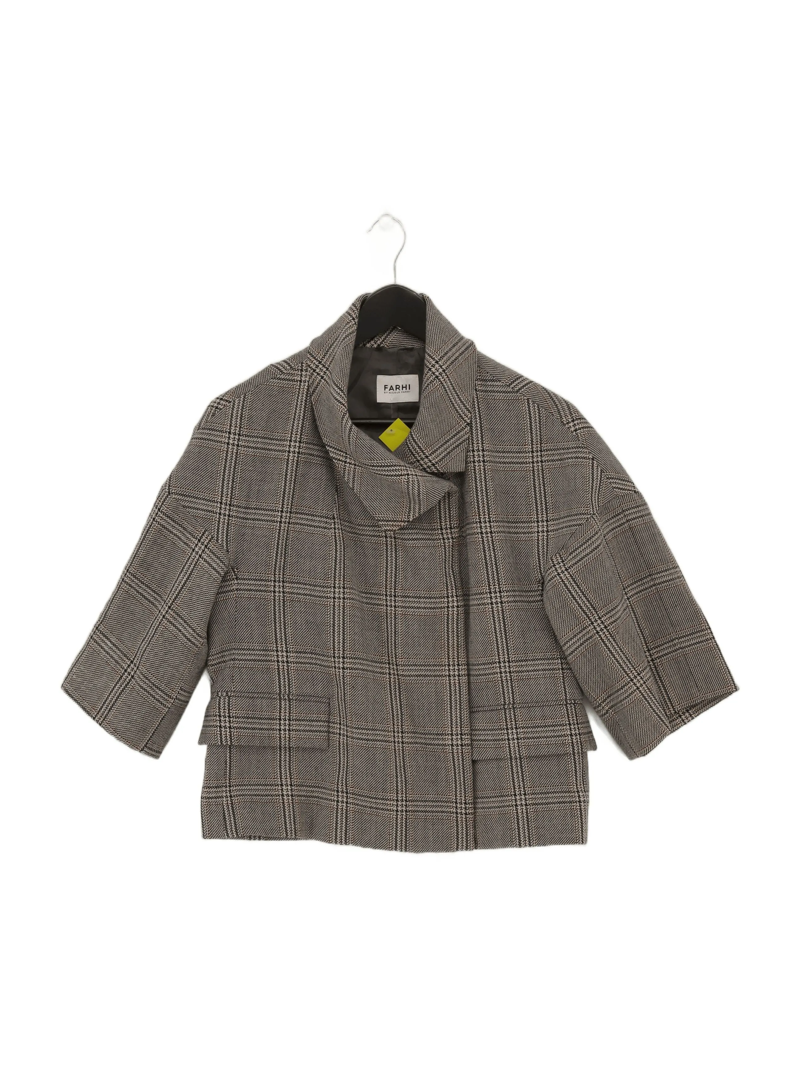 Nicole Farhi Women's Blazer UK 10 Grey 100% Wool