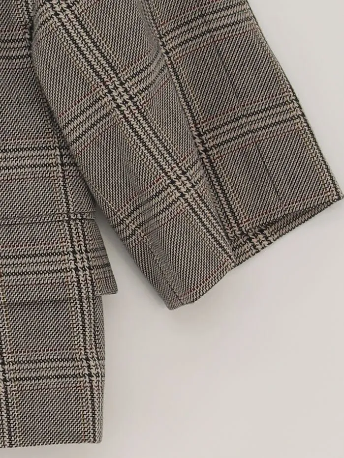 Nicole Farhi Women's Blazer UK 10 Grey 100% Wool