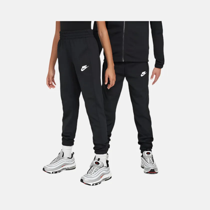 Nike Sportswear Big Kids Tracksuit -Black/White