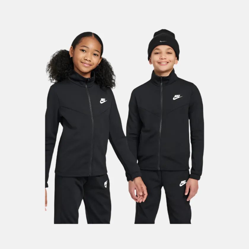 Nike Sportswear Big Kids Tracksuit -Black/White
