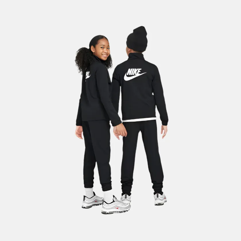 Nike Sportswear Big Kids Tracksuit -Black/White
