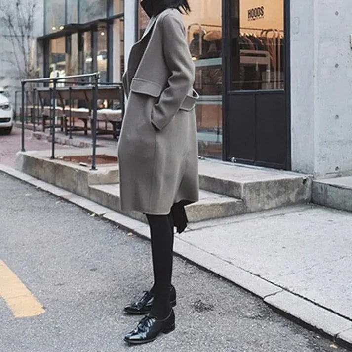 Nina - Elegante en Warme Ontwerpjas