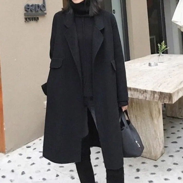 Nina - Elegante en Warme Ontwerpjas