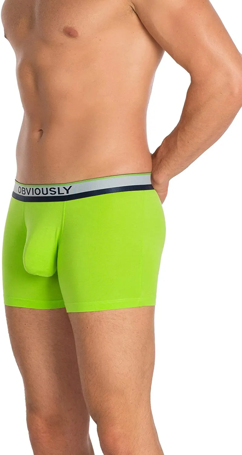 Obviously PrimeMan Boxer Brief 3 inch Leg