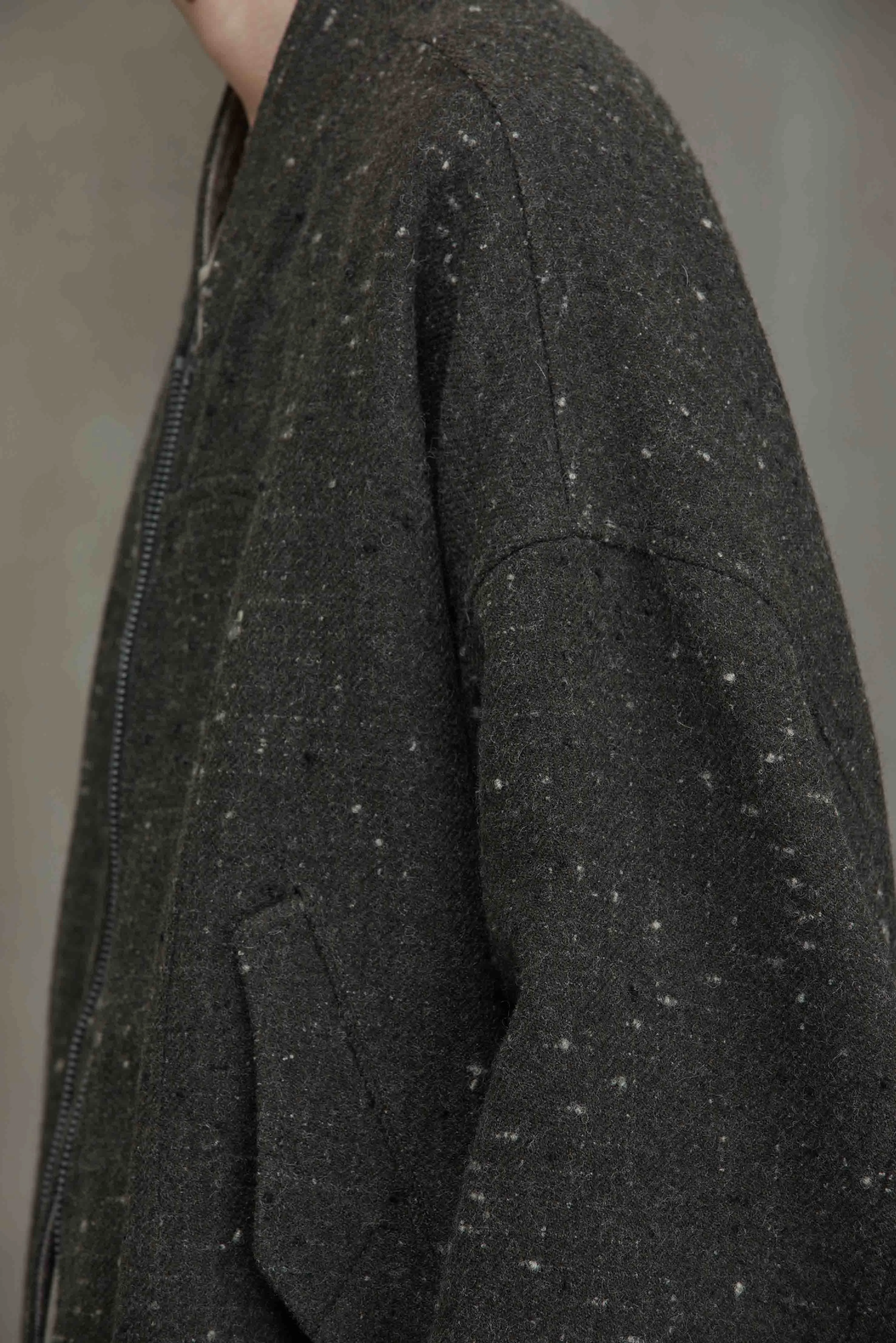 Oversized Bomber Jacket