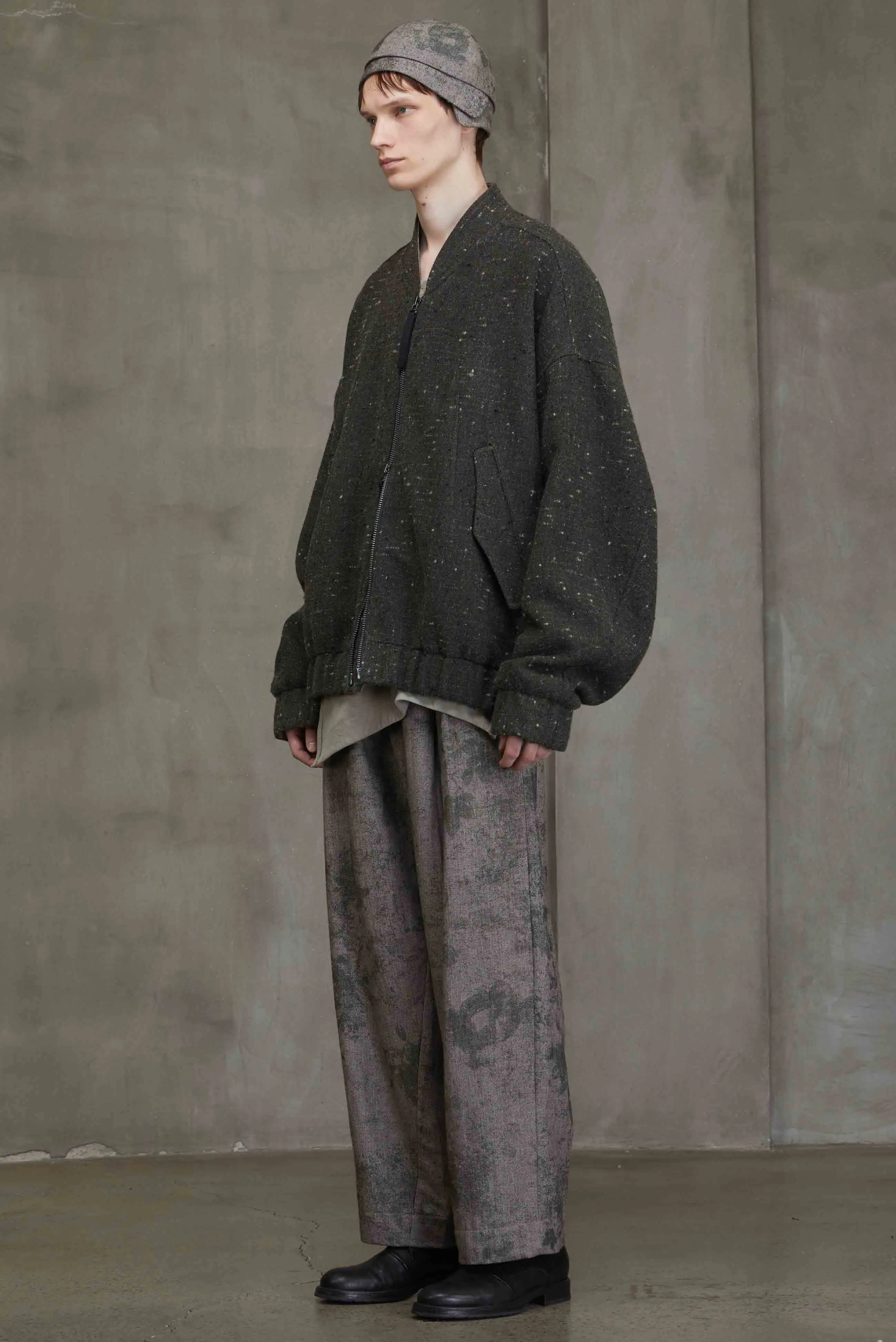 Oversized Bomber Jacket