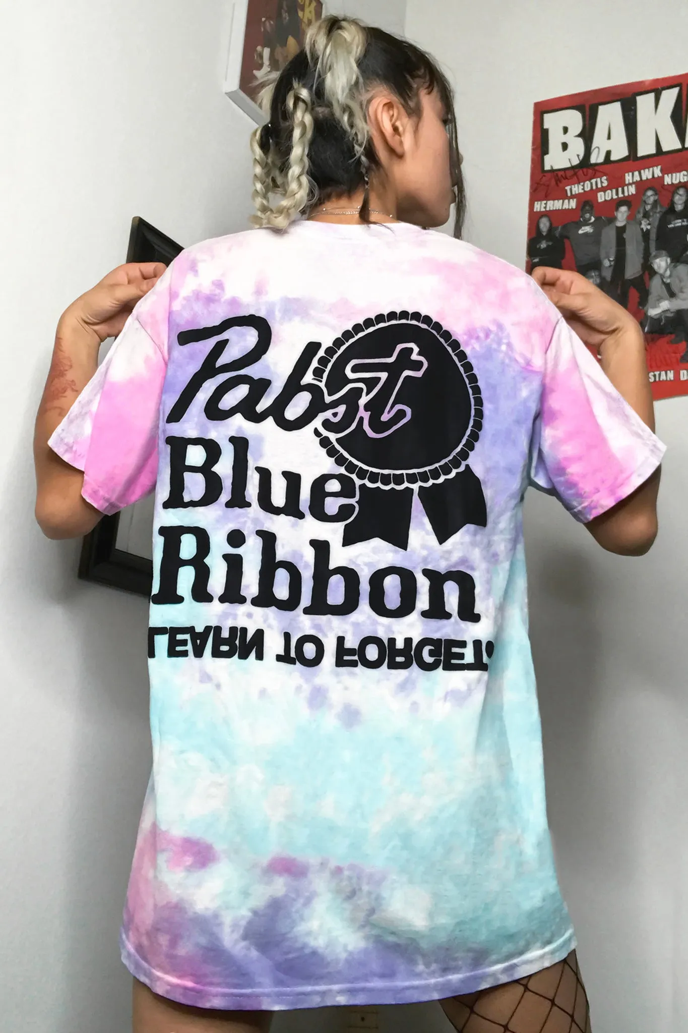 Pabst Vintage Logo Tie Dye Tee