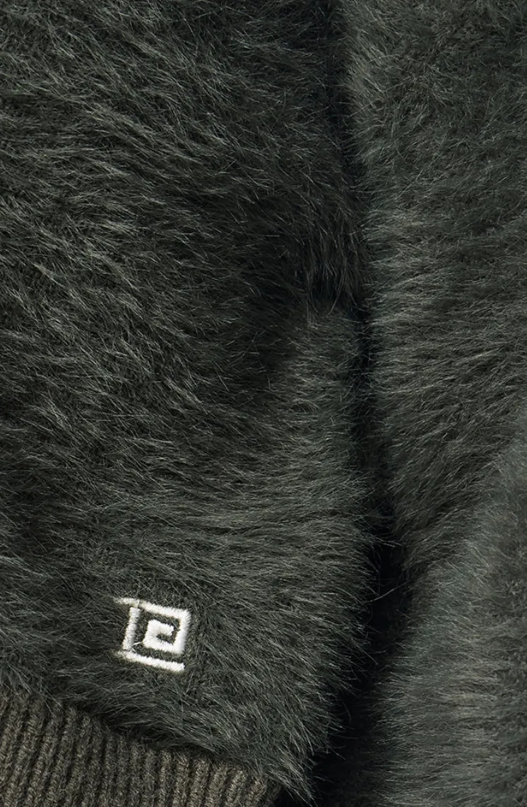 PE Nation Greenpoint V Neck Knit- Caviar