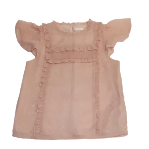 Pink Sparkle Dot Top