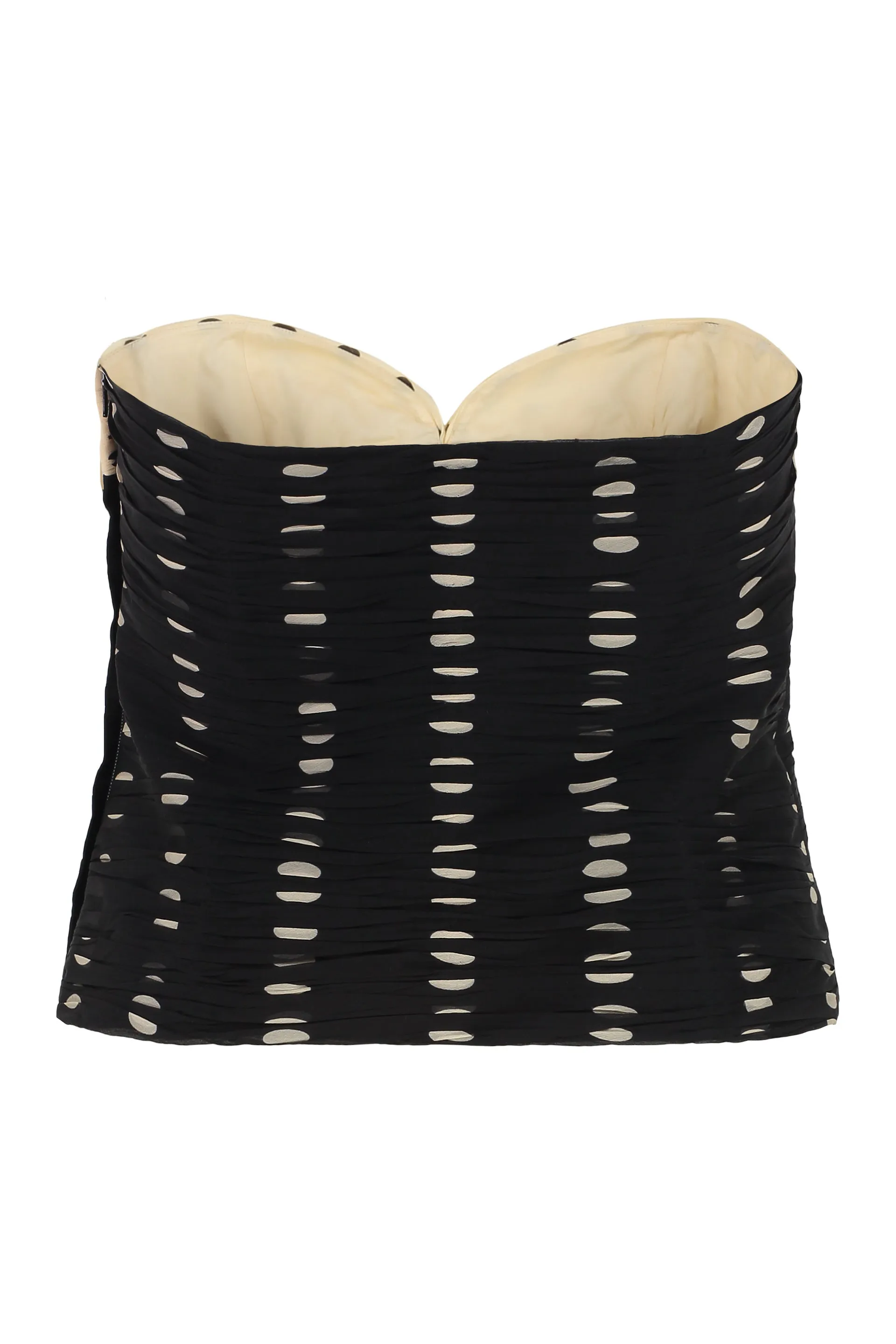 Plusdepois print chiffon top