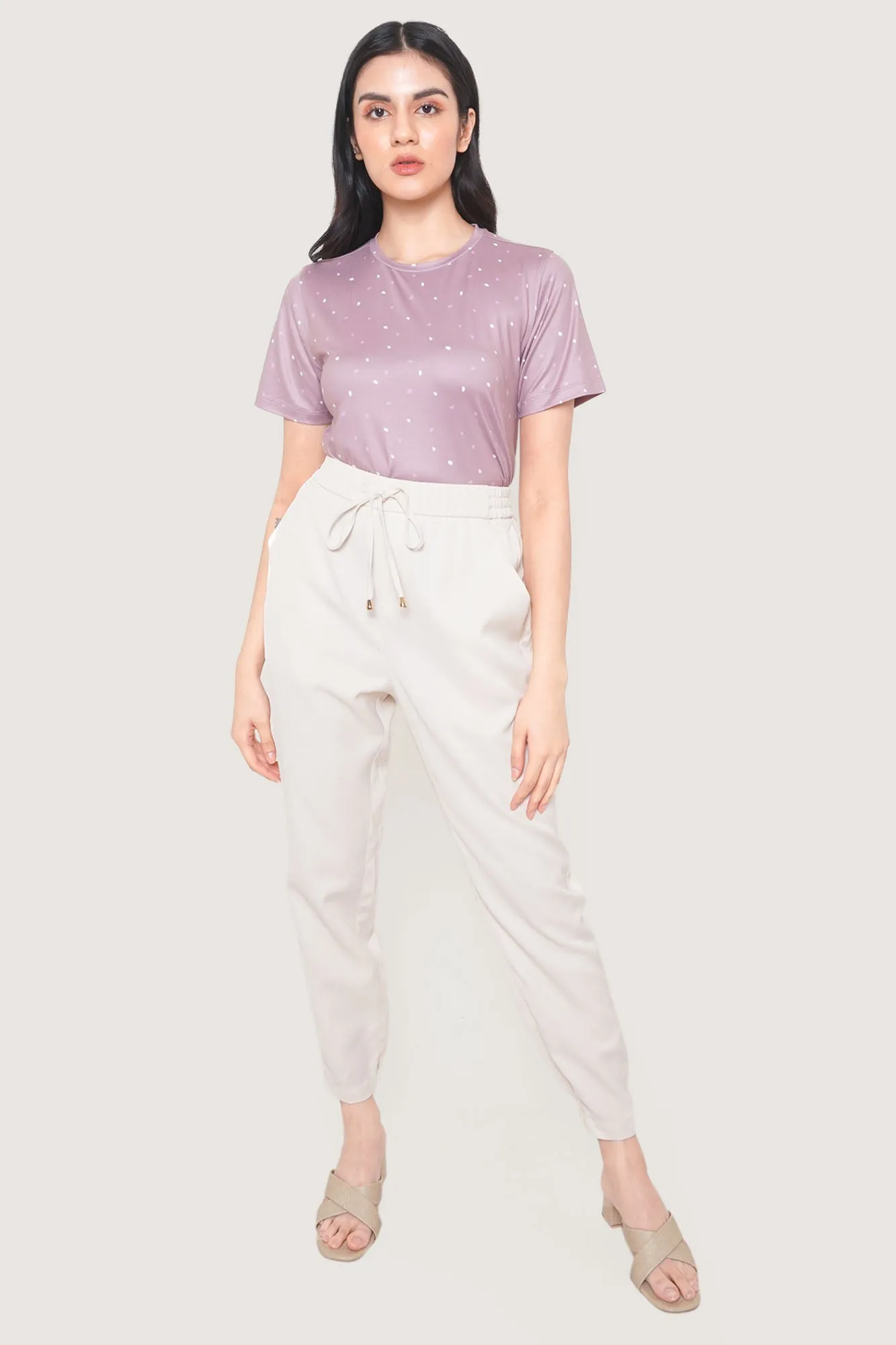 Polka Dot All Over Print Smooth Tee