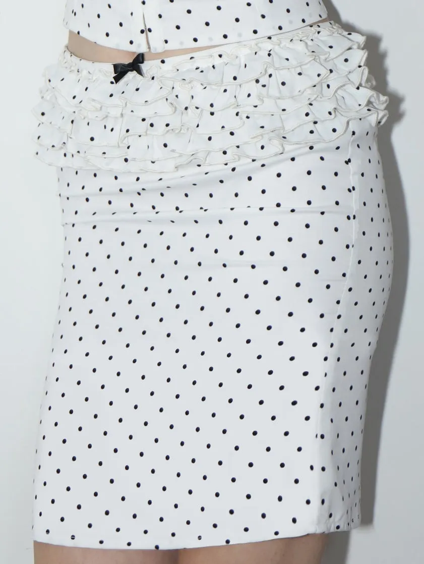 Polka Dot Bandeau / Skirt