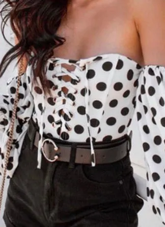 Polka Dot Hottie Bodysuit