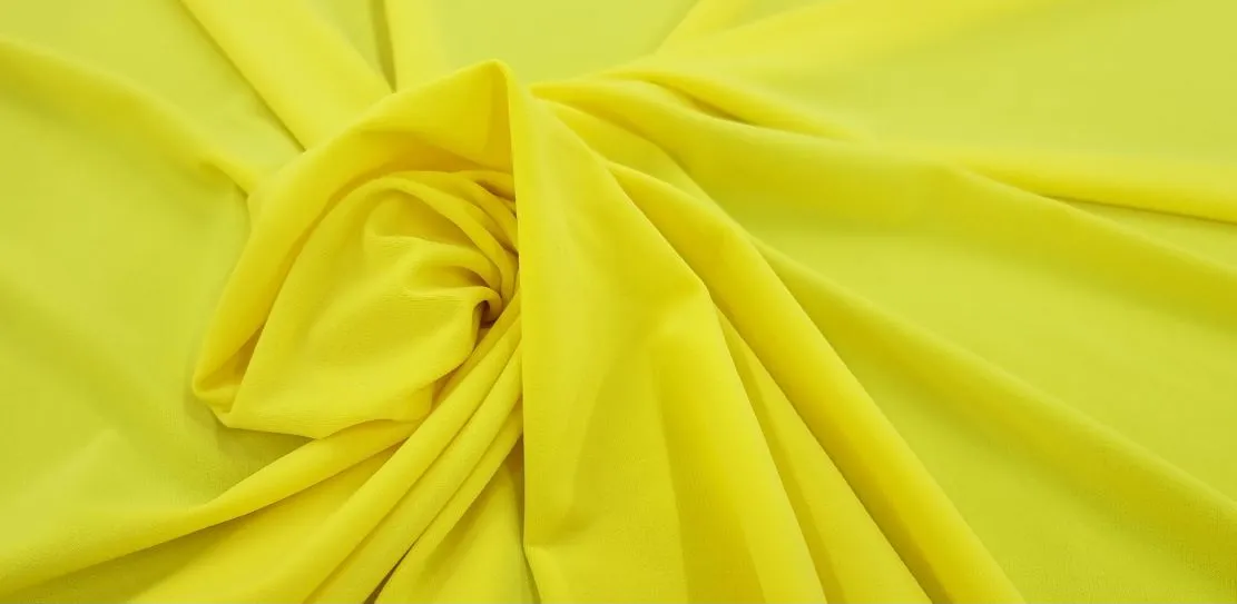 Polyester Knit Lemoncello