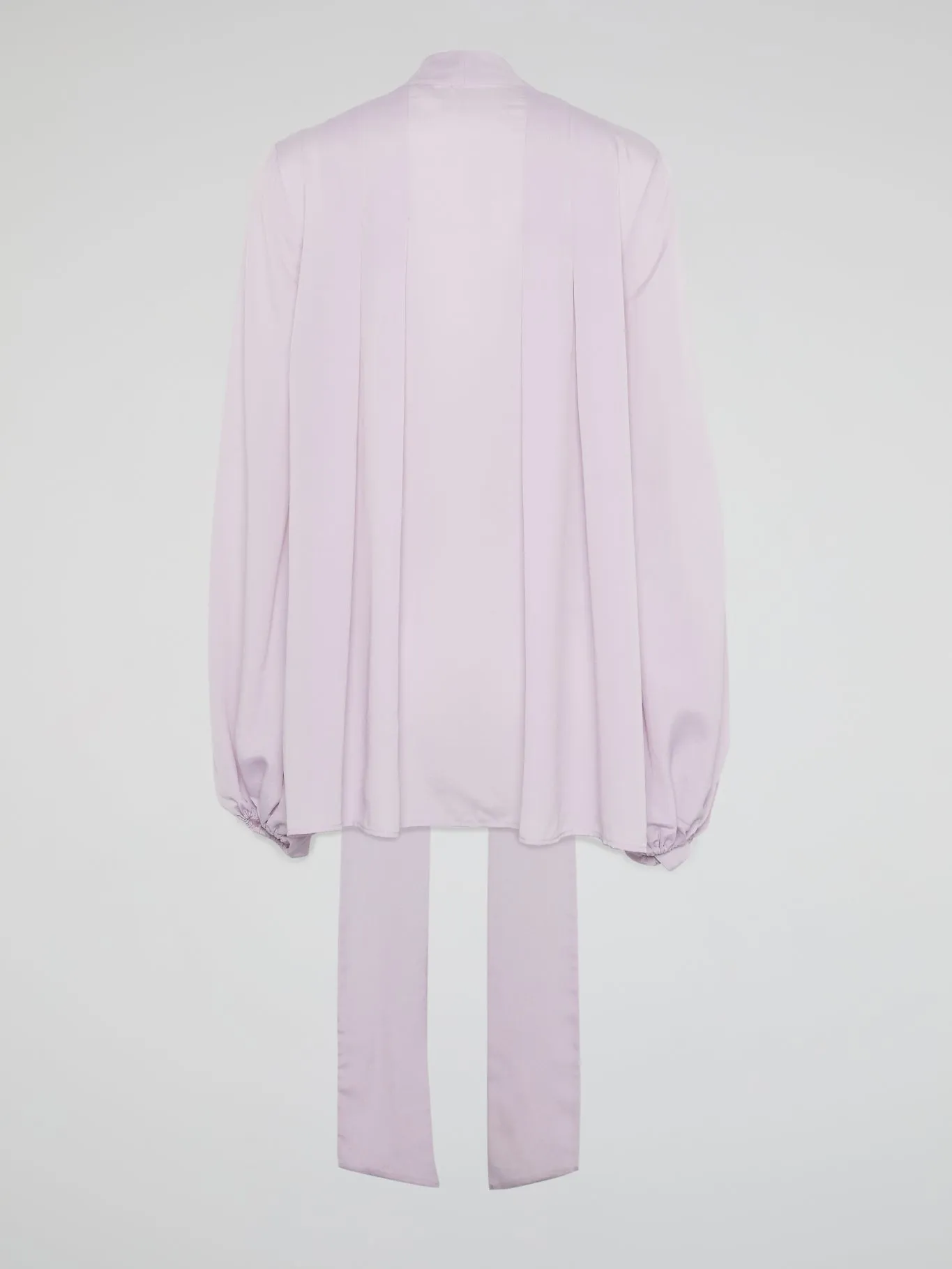 Purple Bow-Tie Blouse