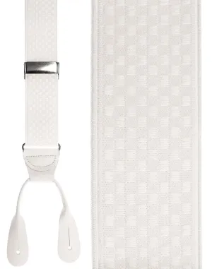 "White Checkers" Suspenders