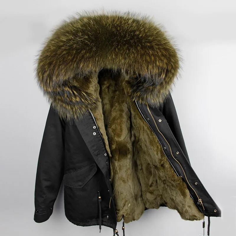 Raccoon Parka "War head"
