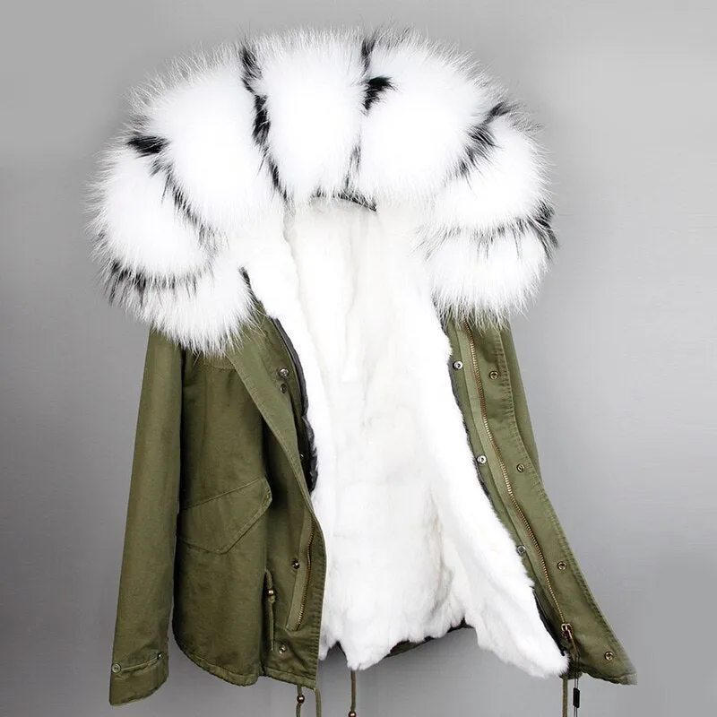 Raccoon Parka "War head"