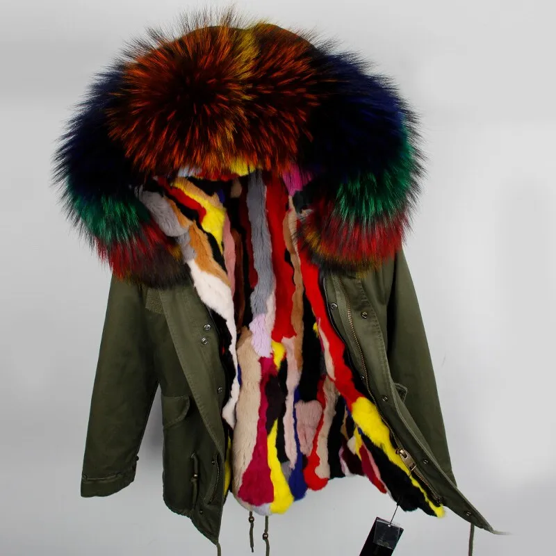 Raccoon Parka "War head"