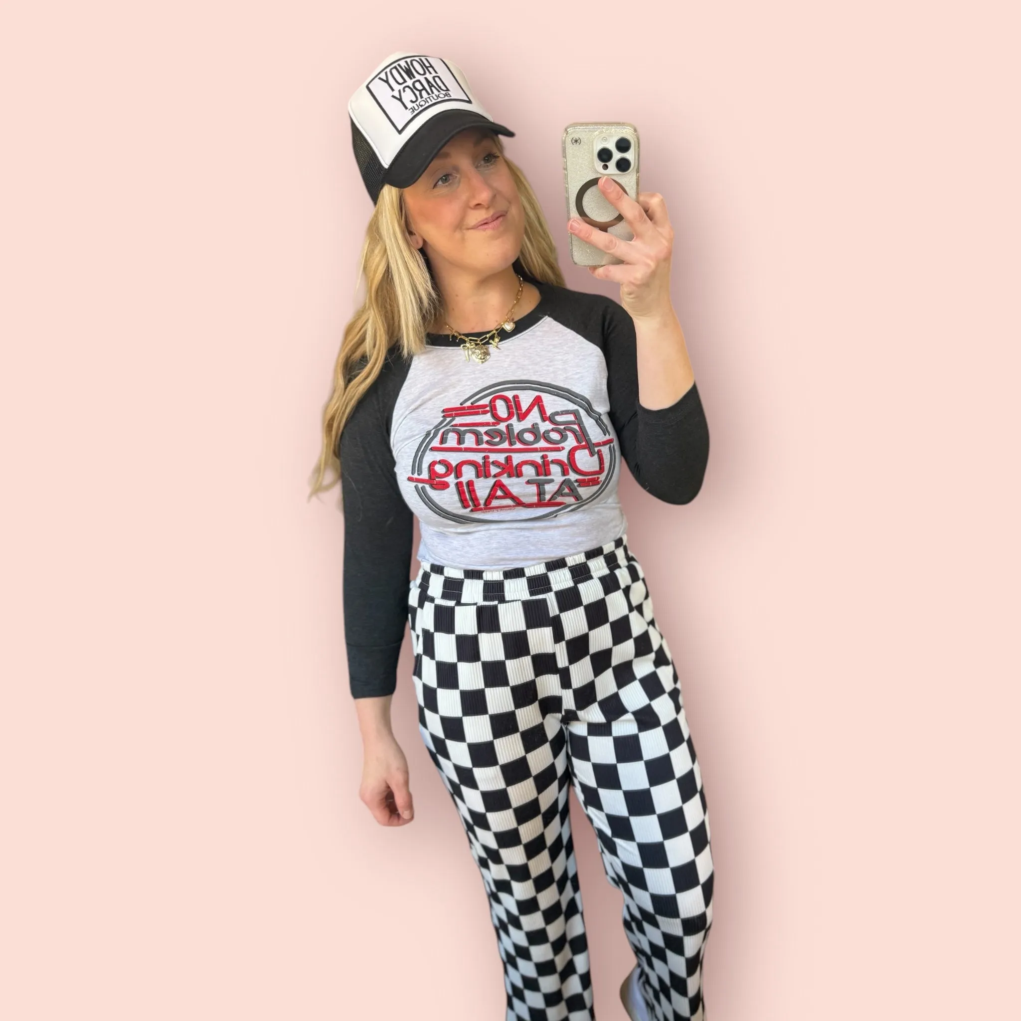 Racing Ready Tunic Top and Flared Pants Set