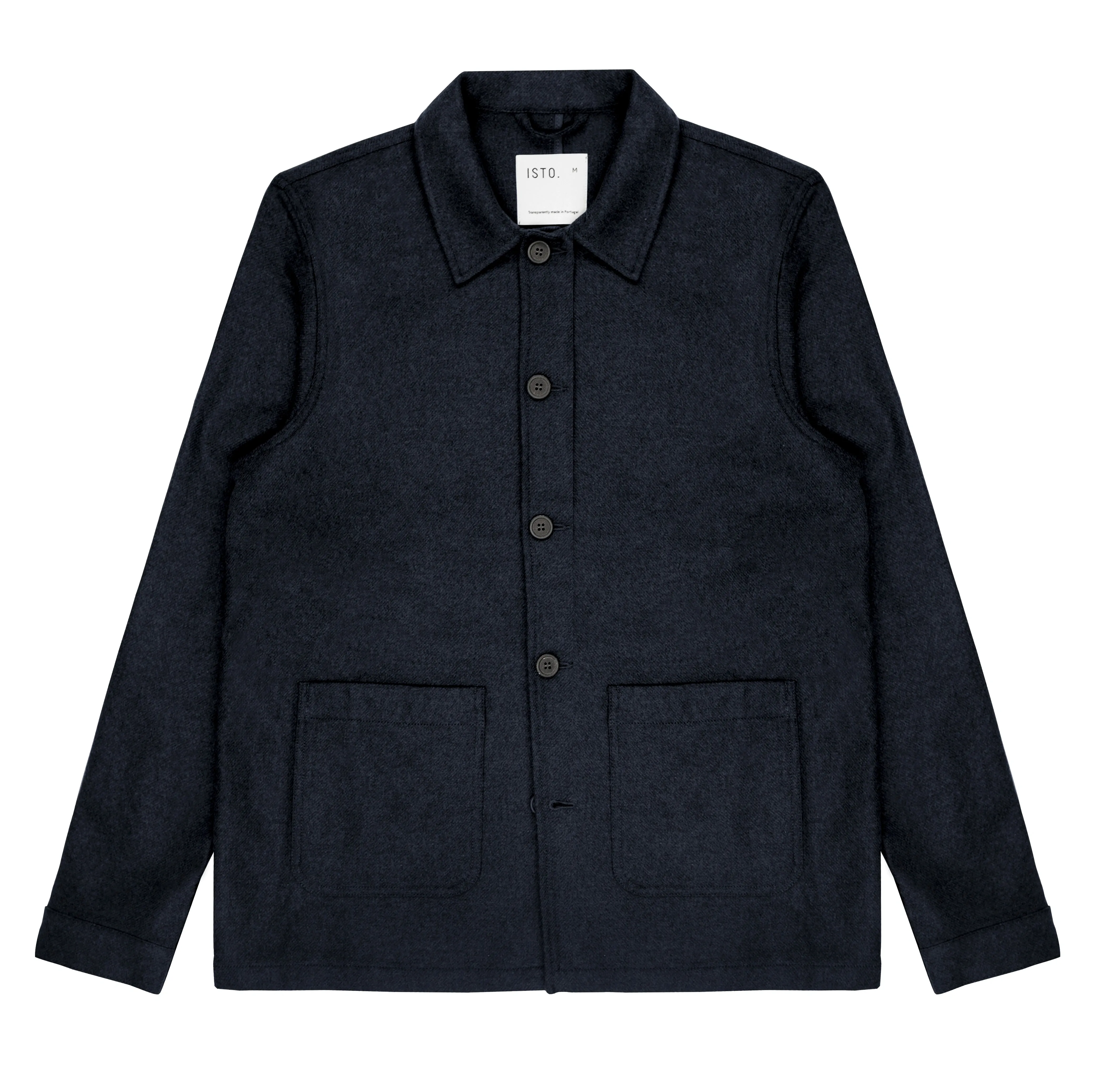 RECYCLED WOOL WORK JACKET