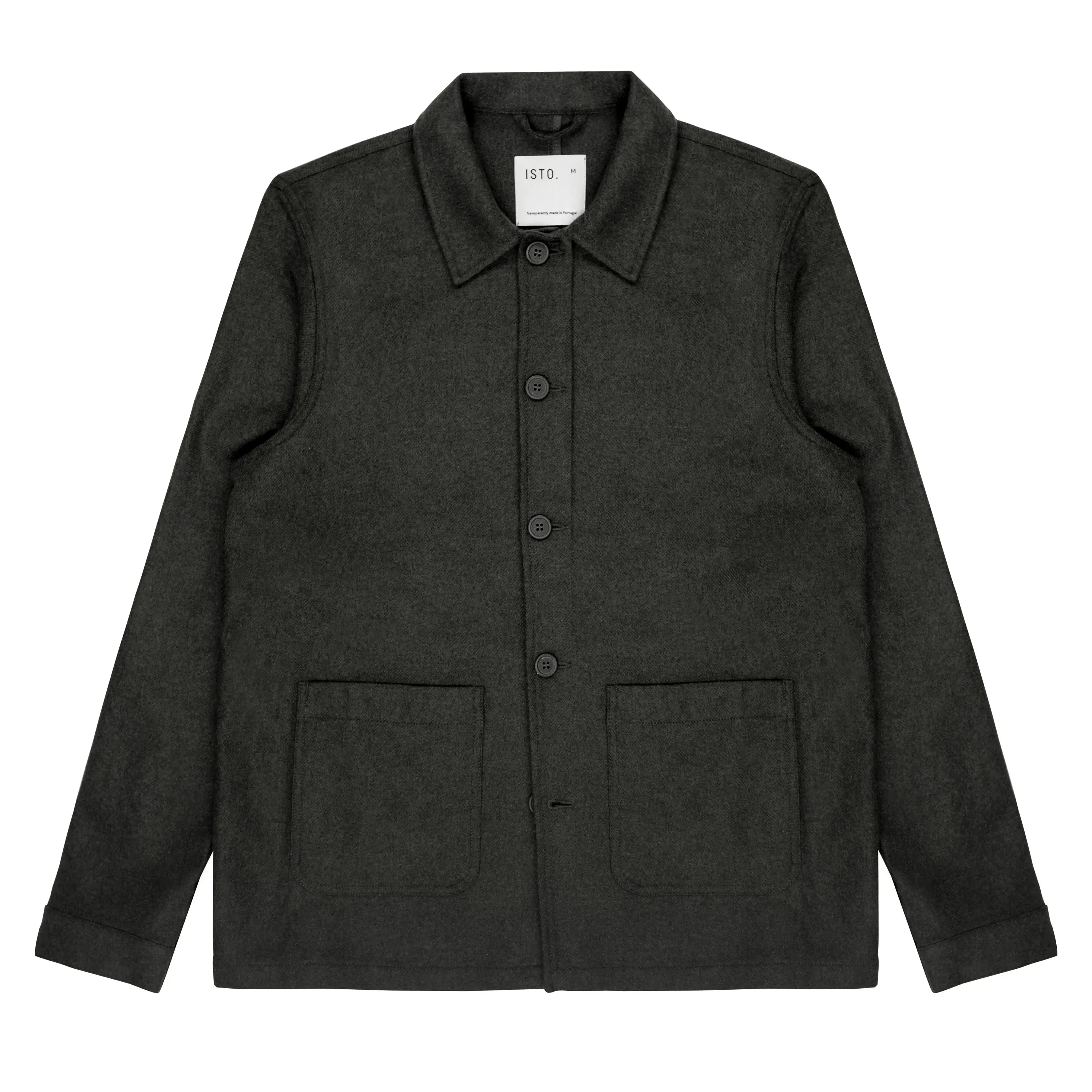 RECYCLED WOOL WORK JACKET
